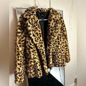 Cheetah coat from forever 21
